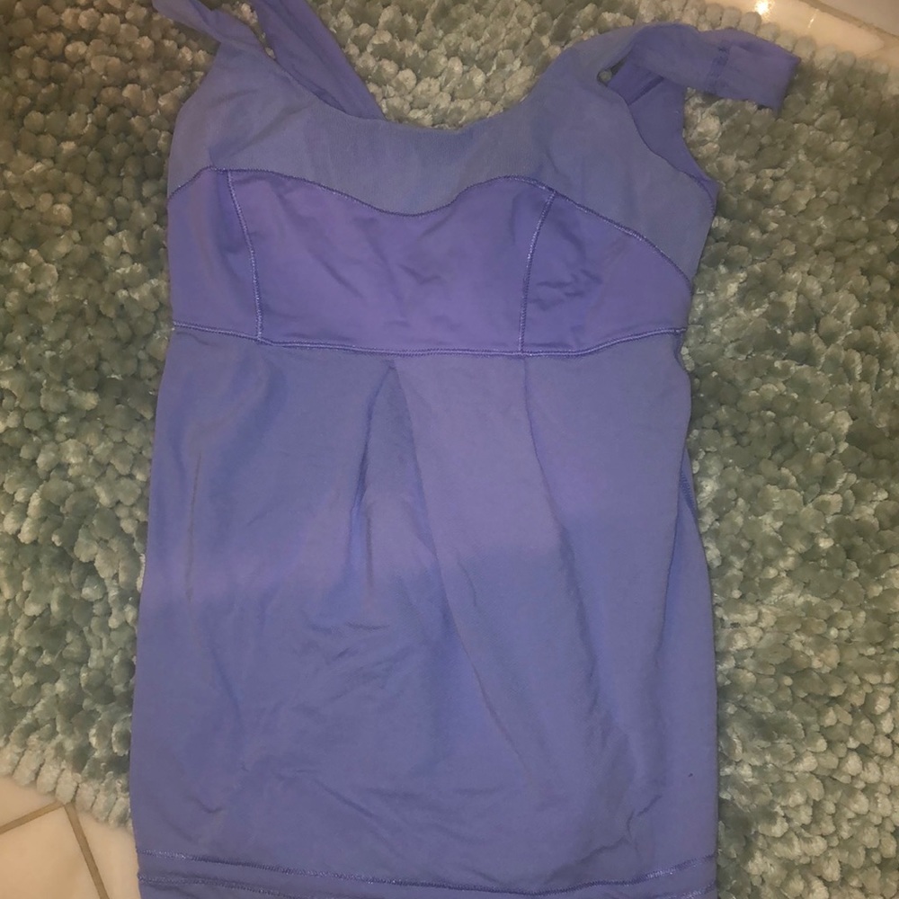 Periwinkle lululemon top. Size 2.